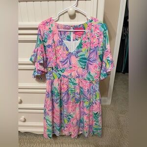 Lilly Pulitzer It was all a dream Blaire dress size 10 EUC worn once